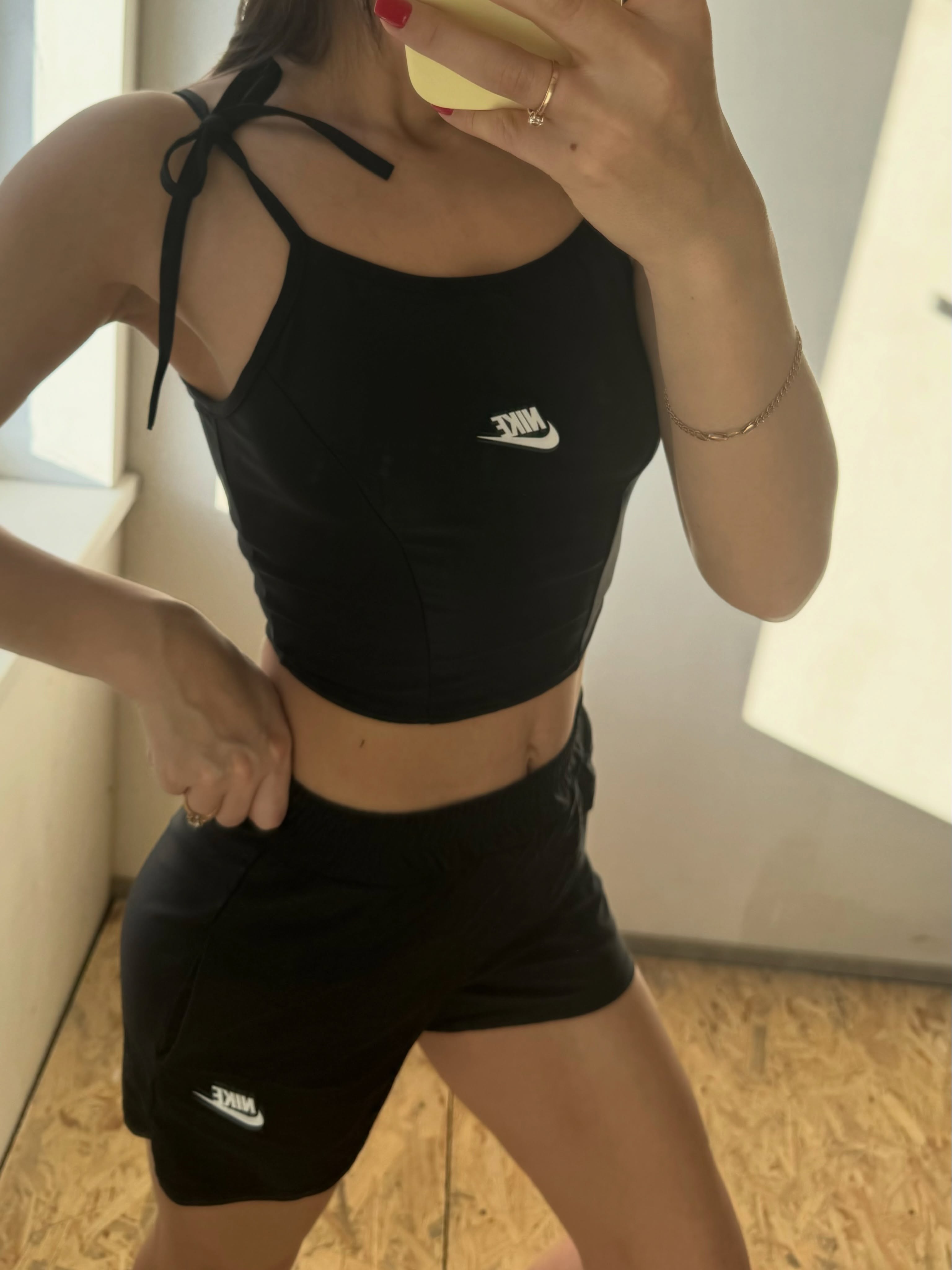 Athletic Comfort 3'lü Crop & Şort Seti