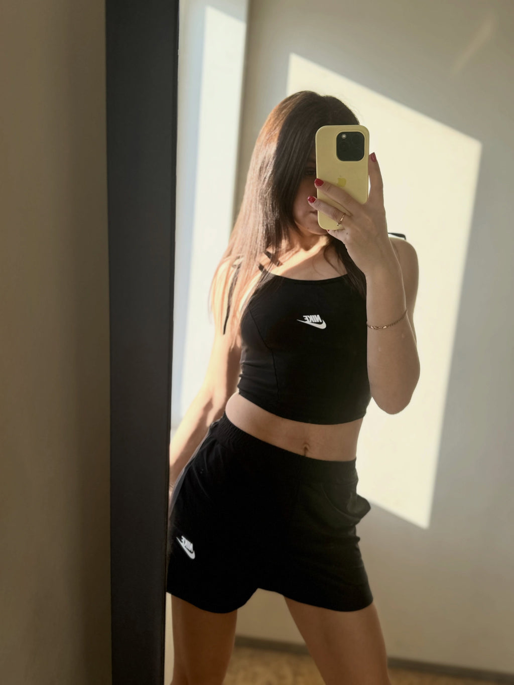 Athletic Comfort 3'lü Crop & Şort Seti