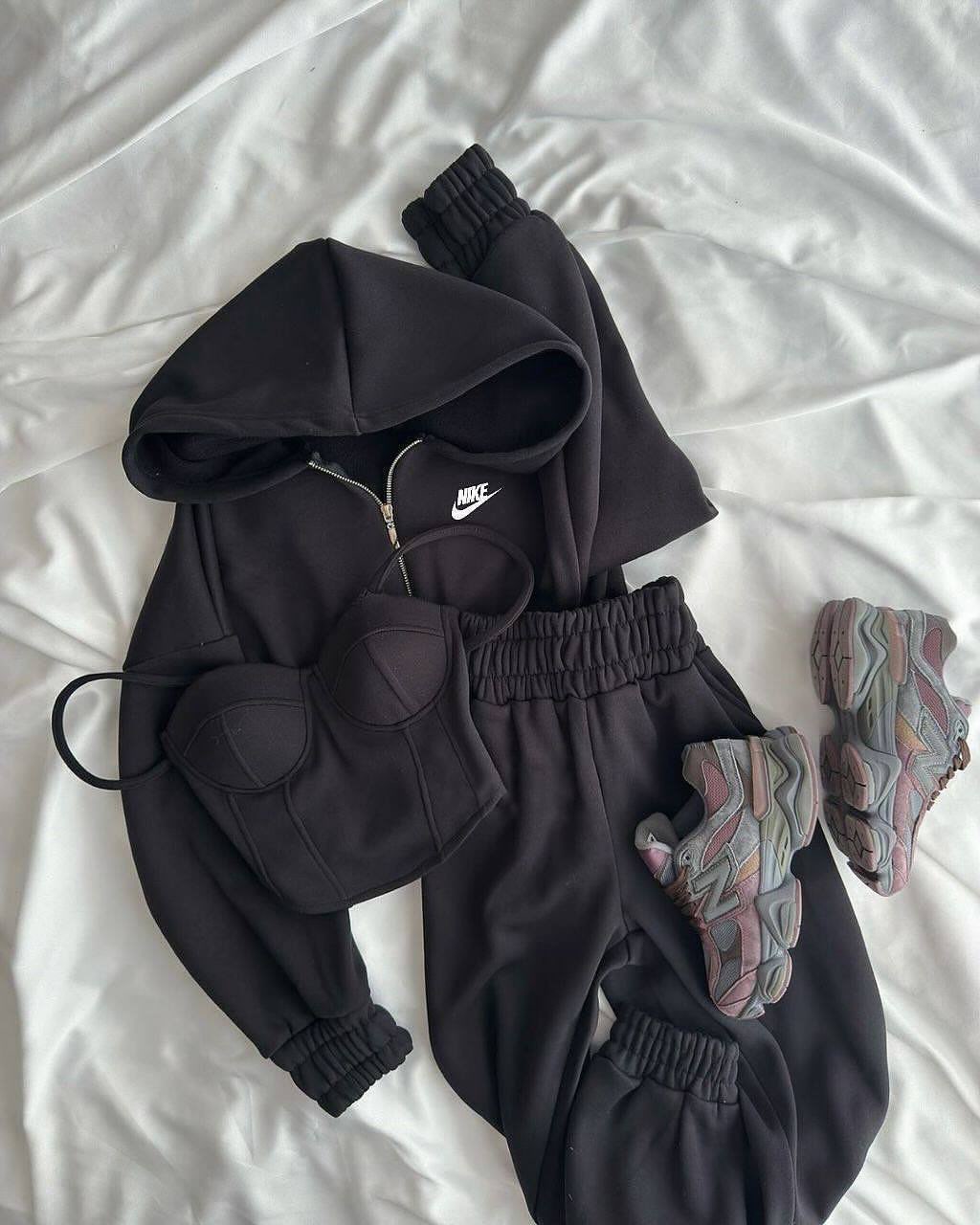Nike 3'lü Set Siyah