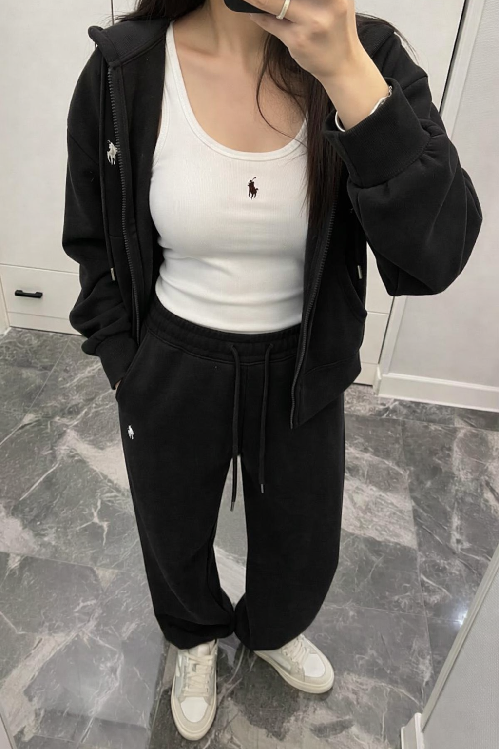 Polo Siyah 3'lü Set