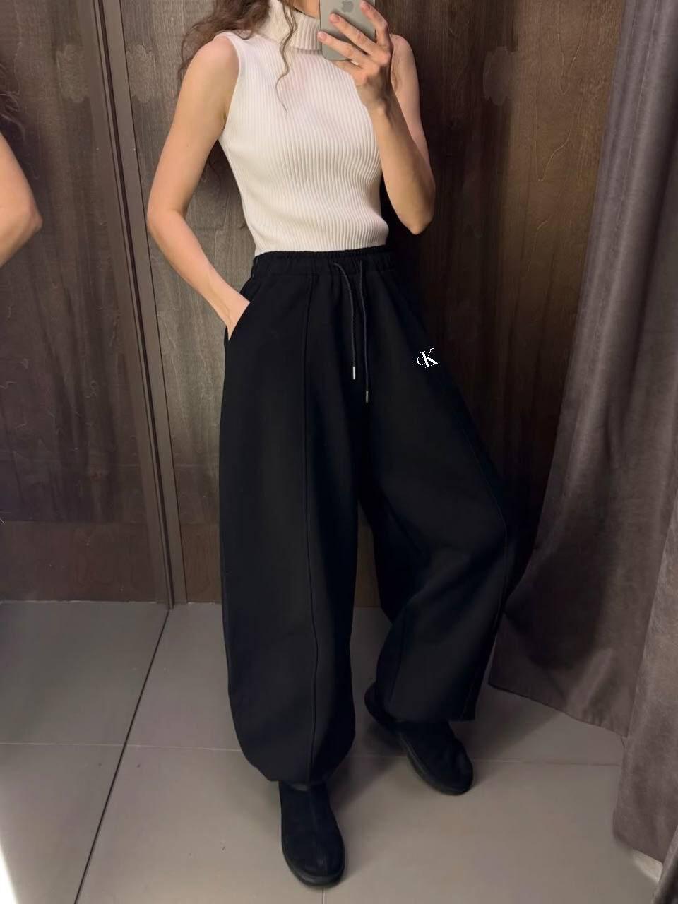 Ck Oversize Eşofman Altı Siyah